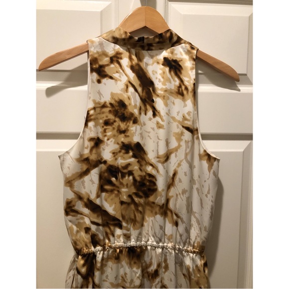 NWT $158 Ann Taylor Silky Sexy V-Neck Sleeveless Dress Size 10 - Picture 6 of 14